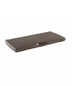 BAULE DA ESTERNO KETER "HOLLYWOOD" IN RESINA MARRONE EFFETTO LEGNO 270 LT 117,5X45X57,3 CM